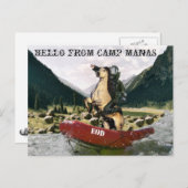 BRIEFKAART EOD Camp Manas (Voorkant / Achterkant)