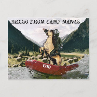 BRIEFKAART EOD Camp Manas