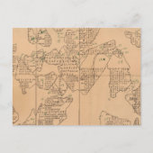 Briefkaart Epigraphic Chart (Voorkant)