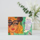 BRIEFKAART-ER IS EEN MOGELIJKHEID MIJN STANDPUNT K BRIEFKAART (Staand voorkant)