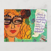 BRIEFKAART-ER IS EEN MOGELIJKHEID MIJN STANDPUNT K BRIEFKAART (Voorkant)