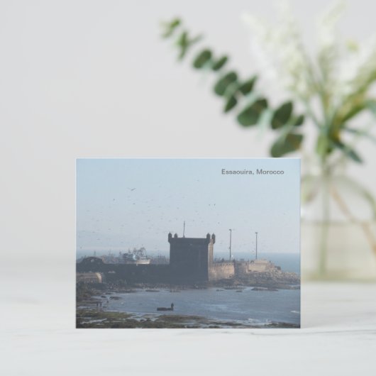 Briefkaart Essaouira Marokko (Staand voorkant)