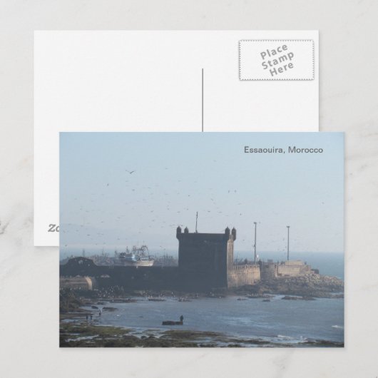 Briefkaart Essaouira Marokko (Voorkant / Achterkant)