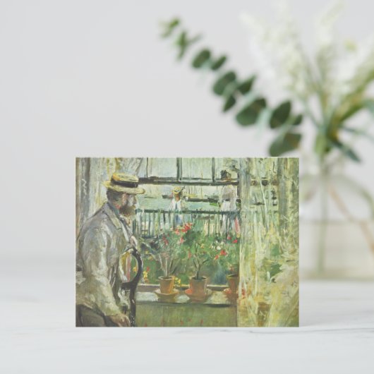 Briefkaart "Eugene Manet" van Monisot (Staand voorkant)