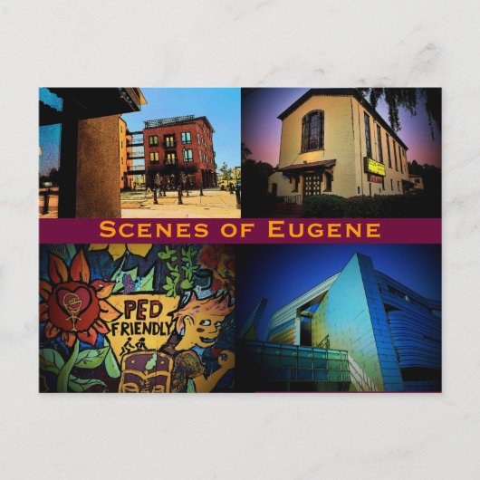 Briefkaart Eugene Scenes (Voorkant)