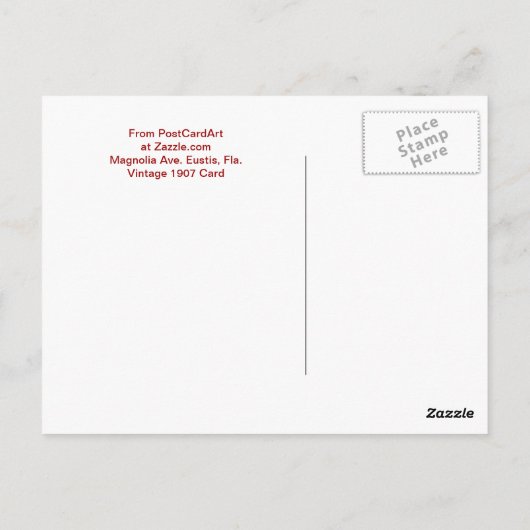  Briefkaart, Eustis, Florida Briefkaart (Achterkant)