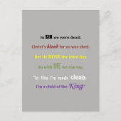 Briefkaart evangelbericht (Voorkant)