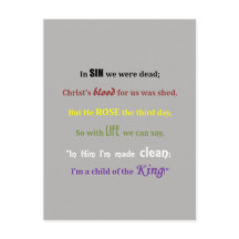 Briefkaart evangelbericht