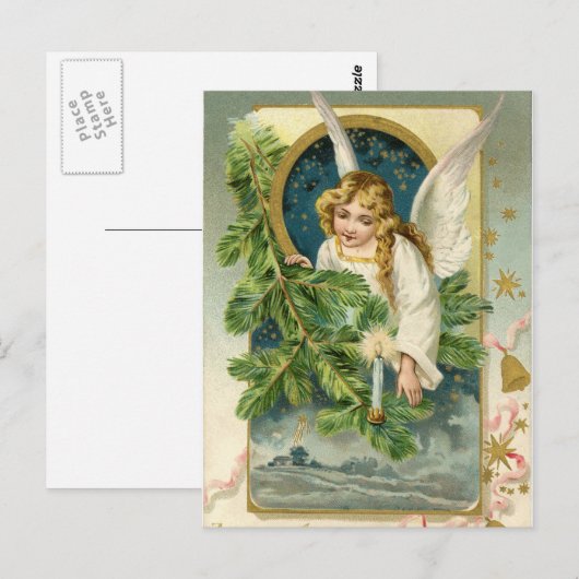 Briefkaart - Evergreen Angel (Voorkant / Achterkant)