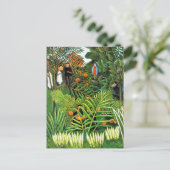 Briefkaart: "Exotisch landschap"/"Paysage Exotique Briefkaart (Staand voorkant)