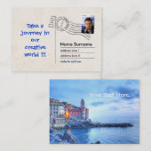 briefkaart Fac-Simile Visitekaartje (Voorkant / Achterkant)