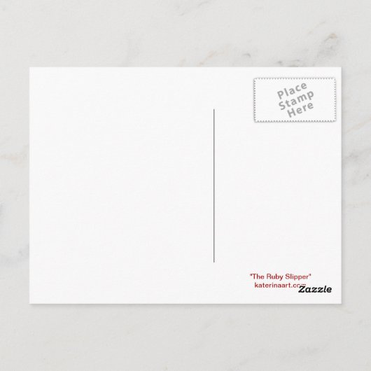 Briefkaart Fairy Ballerina (Achterkant)