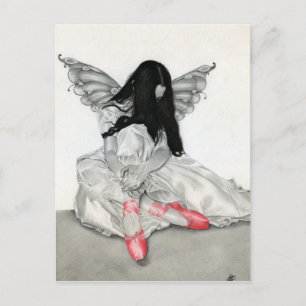 Briefkaart Fairy Ballerina