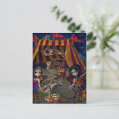 briefkaart "Fairy Circus" (Staand voorkant)