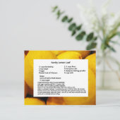 Briefkaart Familielemon Loaf (Staand voorkant)