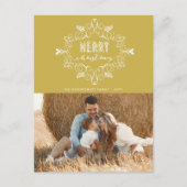 Briefkaart feestdag feestdag voor feestdag met fee (Voorkant)