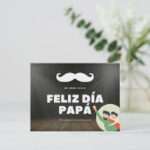 Briefkaart feliz día del padre (Staand voorkant)