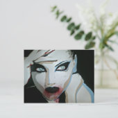 briefkaart "Femme Fatale" (Staand voorkant)