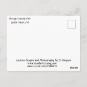 Briefkaart FERRIS WHEEL (Achterkant)