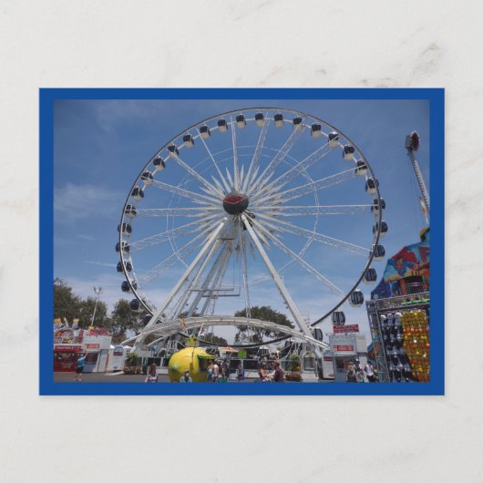 Briefkaart FERRIS WHEEL (Voorkant)