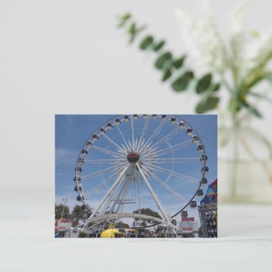 Briefkaart FERRIS WHEEL (Staand voorkant)