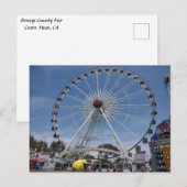 Briefkaart FERRIS WHEEL (Voorkant / Achterkant)