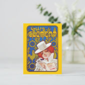 Briefkaart: Fiets Adverteren - Cycles Clement Briefkaart (Staand voorkant)