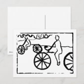 Briefkaart fietsen (Voorkant / Achterkant)