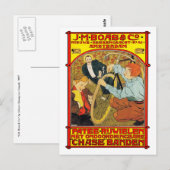 Briefkaart: fietskunst adverteren briefkaart (Voorkant / Achterkant)