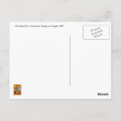 Briefkaart: fietskunst adverteren briefkaart (Achterkant)