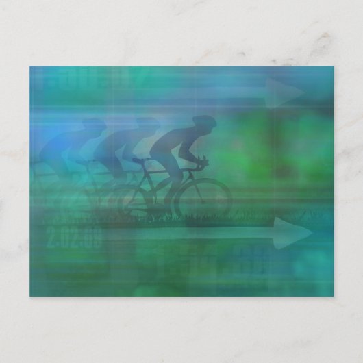 Briefkaart fietsontwerp (Voorkant)
