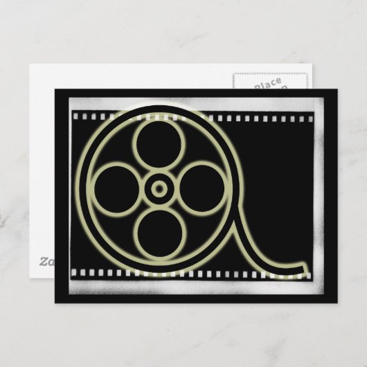 Briefkaart filmspoel (Voorkant / Achterkant)