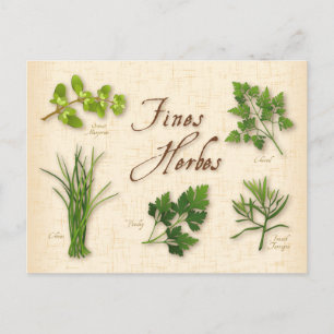 Briefkaart Fines Herbs aanpassen