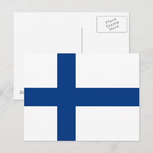 Briefkaart Finland (Voorkant / Achterkant)