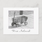 briefkaart "Fire Island Wagon" (Voorkant)