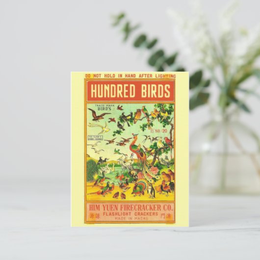 Briefkaart  Firecracker-pakket (Staand voorkant)