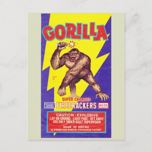 Briefkaart  Firecracker-pakket (Voorkant)