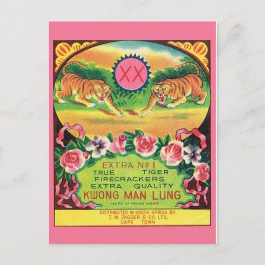 Briefkaart Firecracker-pakket (Voorkant)