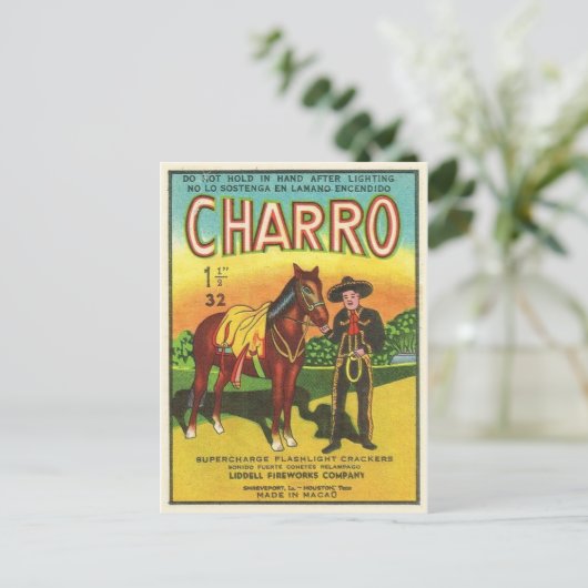 Briefkaart  Firecracker-pakket (Staand voorkant)