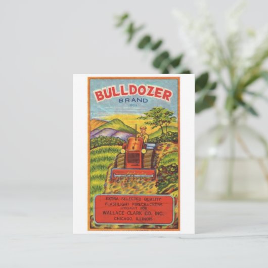 Briefkaart  Firecracker-pakket (Staand voorkant)