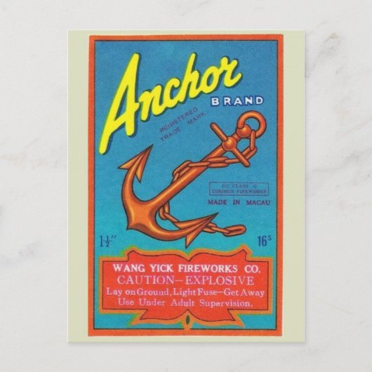 Briefkaart  Firecracker-pakket (Voorkant)