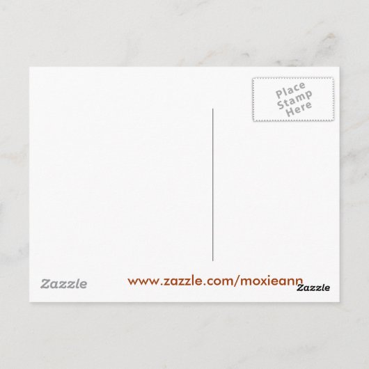 Briefkaart / Flagstaff zonsondergang (Achterkant)