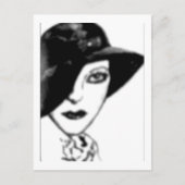 Briefkaart - Flapper (Voorkant)