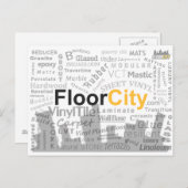 Briefkaart Floor City (Voorkant / Achterkant)