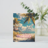 Briefkaart Florida (Staand voorkant)