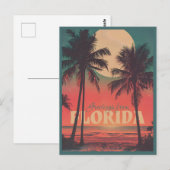  Briefkaart Florida (Voorkant / Achterkant)