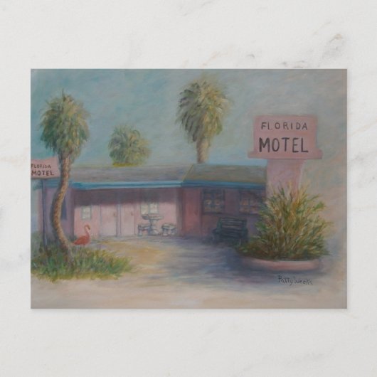 Briefkaart FLORIDA MOTEL (Voorkant)