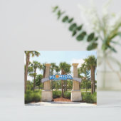Briefkaart, Florida verwelkomt je Briefkaart (Staand voorkant)