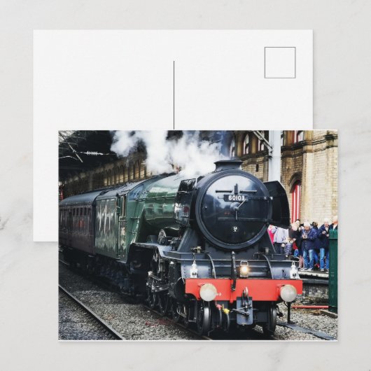 Briefkaart Flying Scotsman (Voorkant / Achterkant)