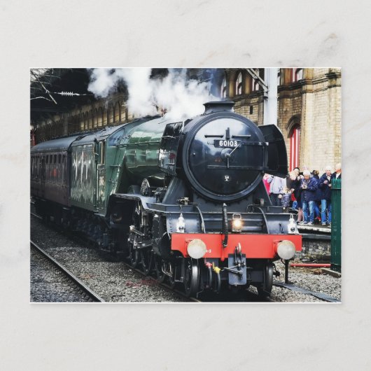 Briefkaart Flying Scotsman (Voorkant)